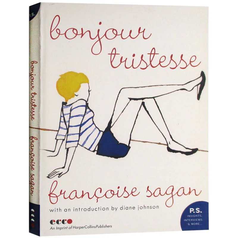 

Bonjour Tristesse, Teen English in books story, Youth & Love Romance novels 9780061440793