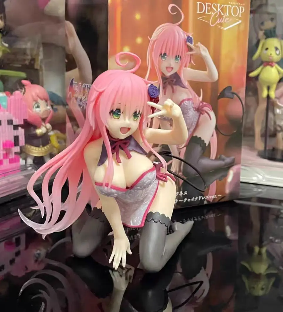 Taito – figurine originale de dessin animé To Love Ru Darkness, 13cm, Lala Satalin Deviluke, poupée, jouets d'ornement de bureau