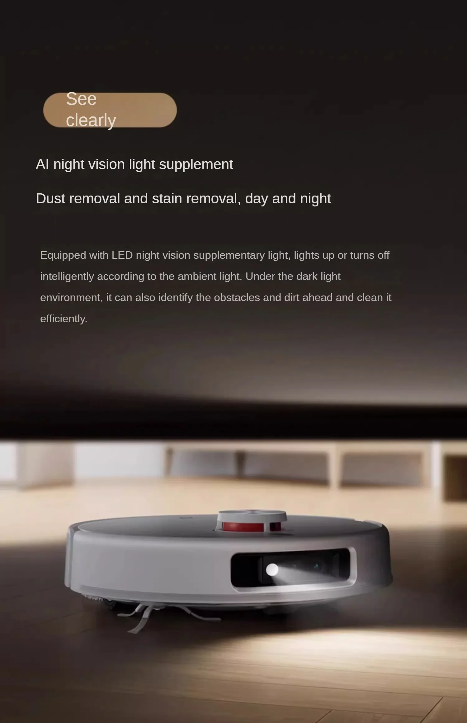 Xiaomi Mijia M30 Pro Sweeping Robot Sweeping and Dragging Integrated Hair Cutting and Anti winding Hot Water mopping Floor