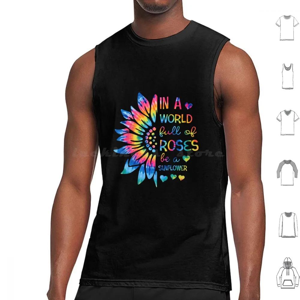 In A World Full Of Roses Be A Shamrock , Day Tank Tops Vest Sleeveless In A World Full Of Roses Be A Shamrock Cool In A