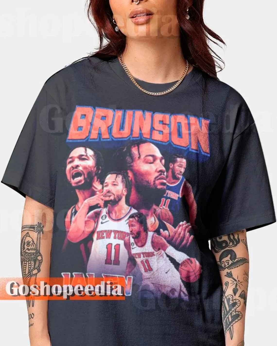 Limited Jalen Brunson Shirt Vintage 90s Jalen Brunson TShirt Homage Jalen Brunson Sweatshirt Classic Graphic Tee Unisex GSP28