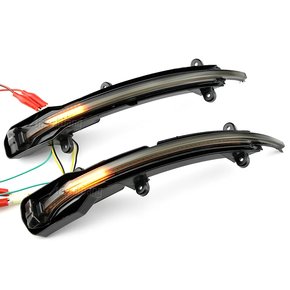 

2x для Audi Q5 SQ5 8R 2010 2014 2015 2016 2017 Q7 4L SQ7 светодиодный динамический указатель поворота боковое зеркало мигалка последовательный повторитель