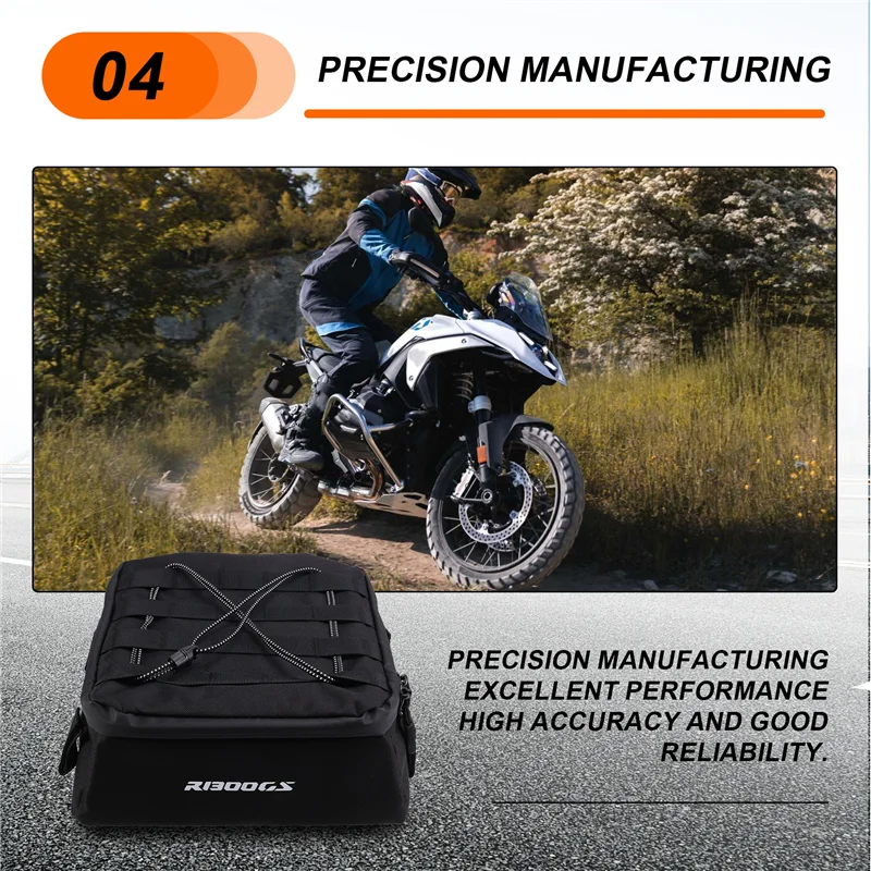 

Motorcycle Vario Bag Top Box Panniers Bag Case Top Case Cover Bag For BMW R1300GS R 1300GS R 1300 GS 2023- Accessories-AB36