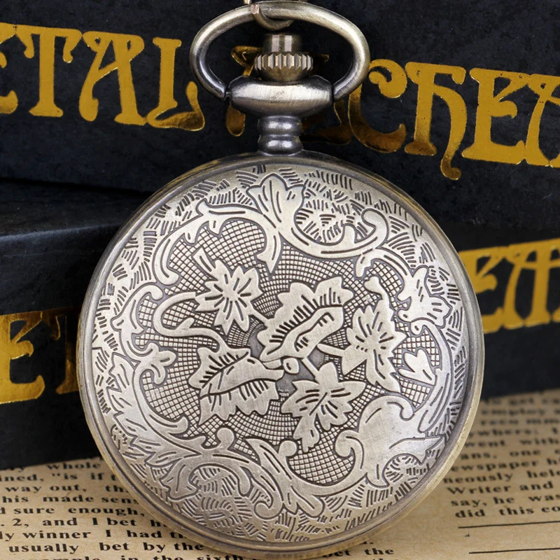 Cartoon Terror Night Boy Style Metal Pocket Watch Fashion Pendant For Men And Women