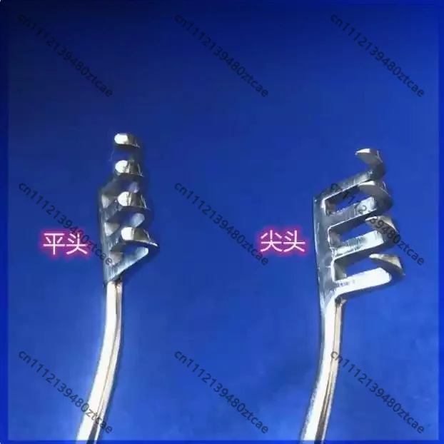 Stainless Steel Multi-tooth Retractor Mastoid Retractor Laminar Spreader Veterinary Orthopedic Instrument For Hospital Use