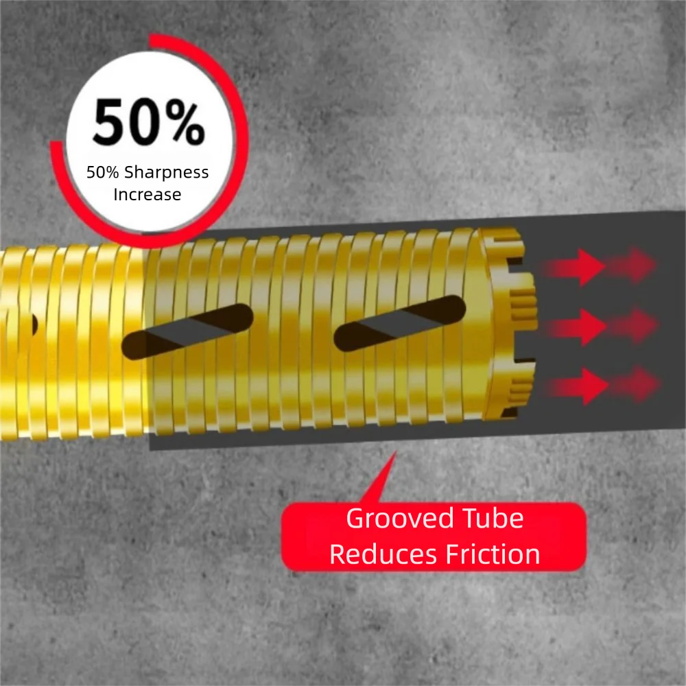 

Holesaw Sturdy Drill Bit Drill Bit High Performance Effortless Mounting Concrete Perforator Drilling Tools Professional Use