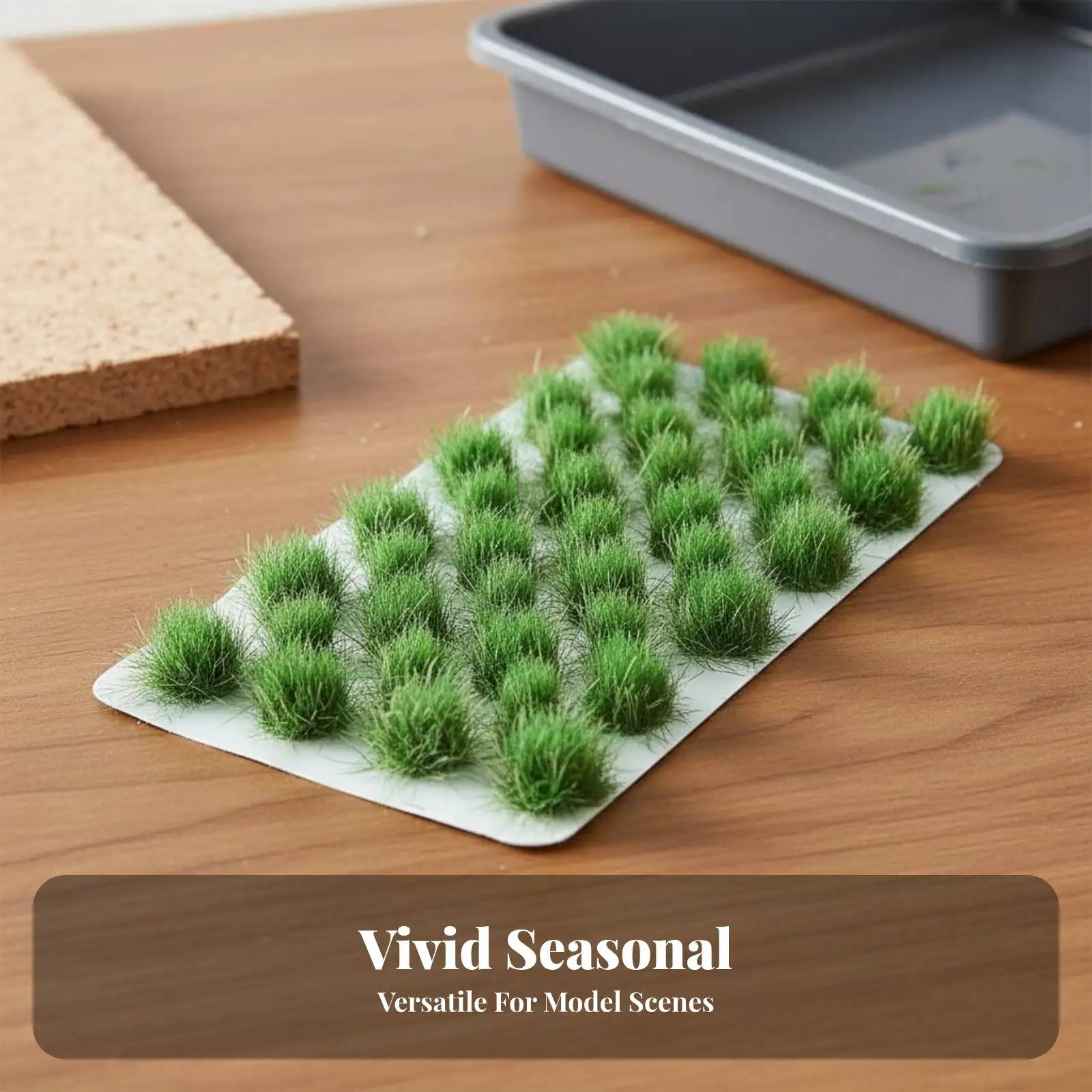 39 Tufts Tufts Static Realistic Looking Miniature Bushes Realistic