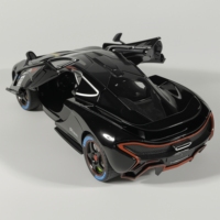 1:24 McLaren P1 GTR Supercar Alloy Diecast Model Car Sound & Light Miniauto Mini GT Micro Vehicles Birthday Gifts For Boyfriend