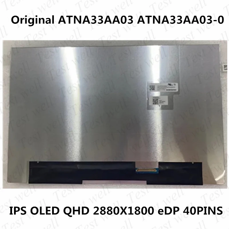 Original NEW IPS A+ 13.3'' ATNA33AA03 ATNA33AA03-0 18210-13301400 For Asus ZenBook S 13 OLED UM5302TA LCD PANEL