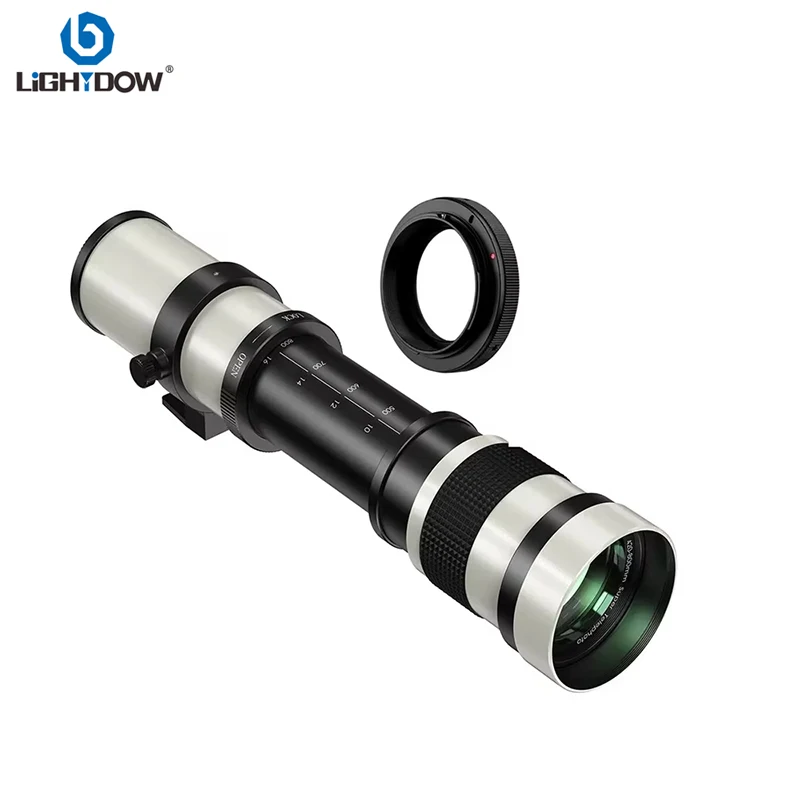 Lightdow 420-800mm f/8.3-16 Handmatige Telezoomlens voor Canon RF Canon EF Nikon F Nikon Z Sony E Sony E Mount Camera - afbeelding 1