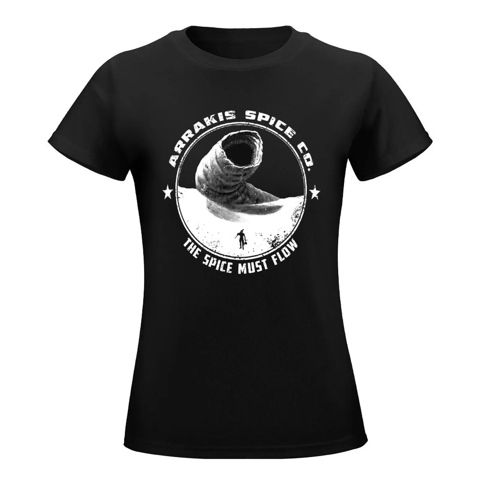 Crewneck Arrakis Spice Company Classic For Sale T-shirt  Move Tees Hot Sale Funny Geek Aactivity Competition