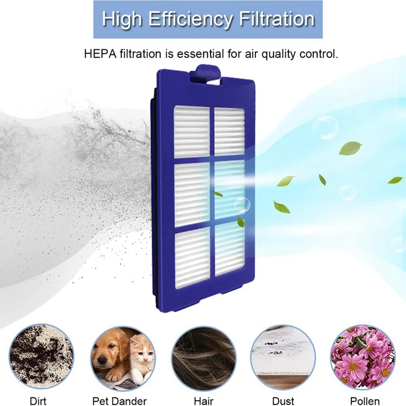 Filtry HEPA szczotki bocznej, jak pokazano część zamienna do odkurzacza robota Eufy Robovac X8 Hybrid Series