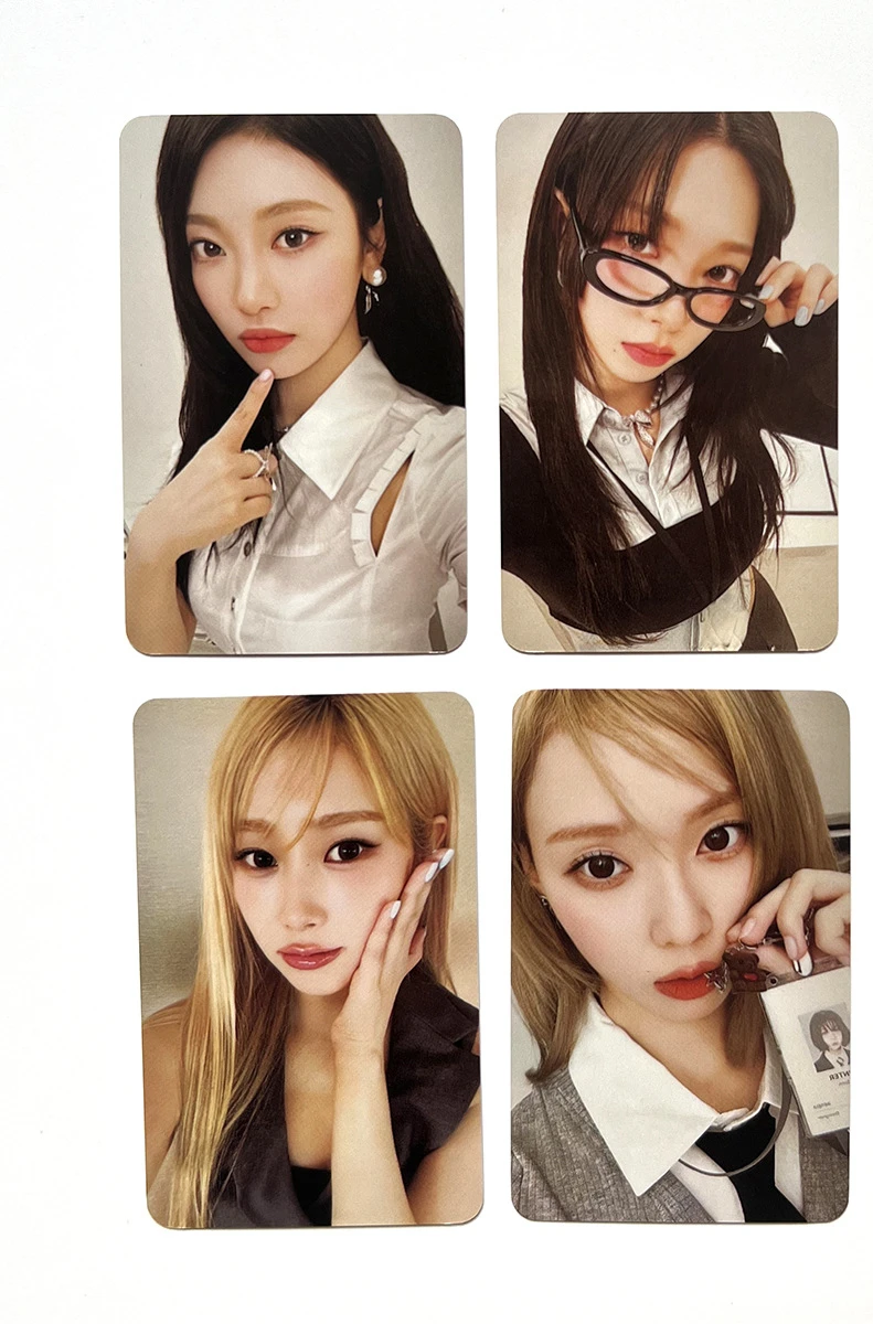 Kpop Korean Idol 2025 Season Celebration Calendar Selfie Card LOMO Card KARINA GISELLE WINTER NINGING Photo Card Fans Gift