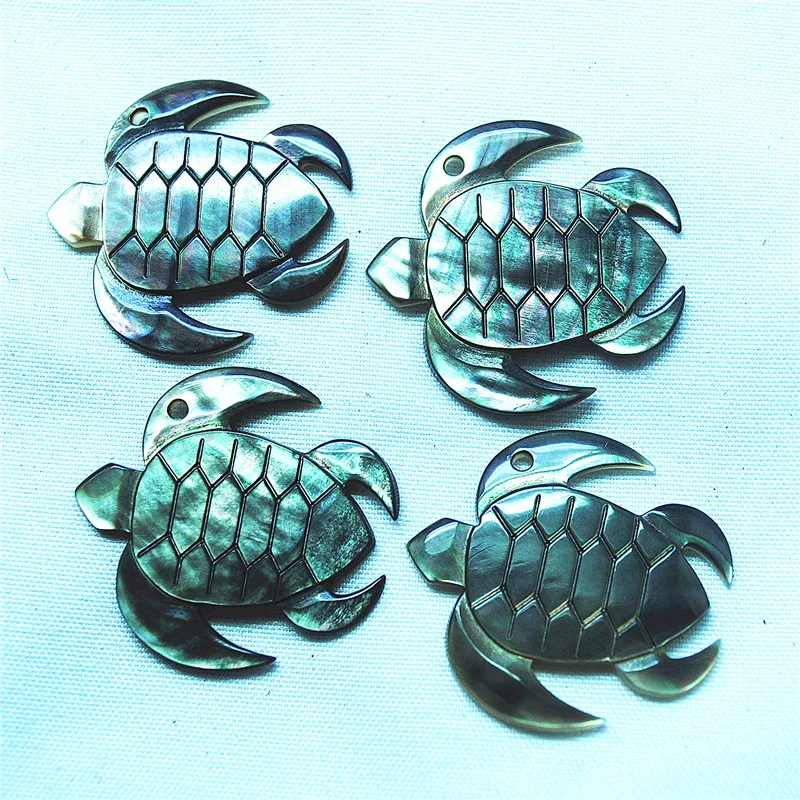 4PCS Natural Mother Of Pearl Saltwater Shell Pendants Size 29X27MM DIY Jewelry Accessories Best Choices For Jewelry Designs