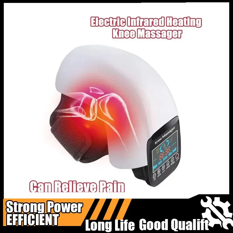 

Электрический инфракрасный нагревательный массажер для колена, инструмент для физиотерапии под давлением воздуха, массаж колена, реабилитационный инструмент для облегчения боли