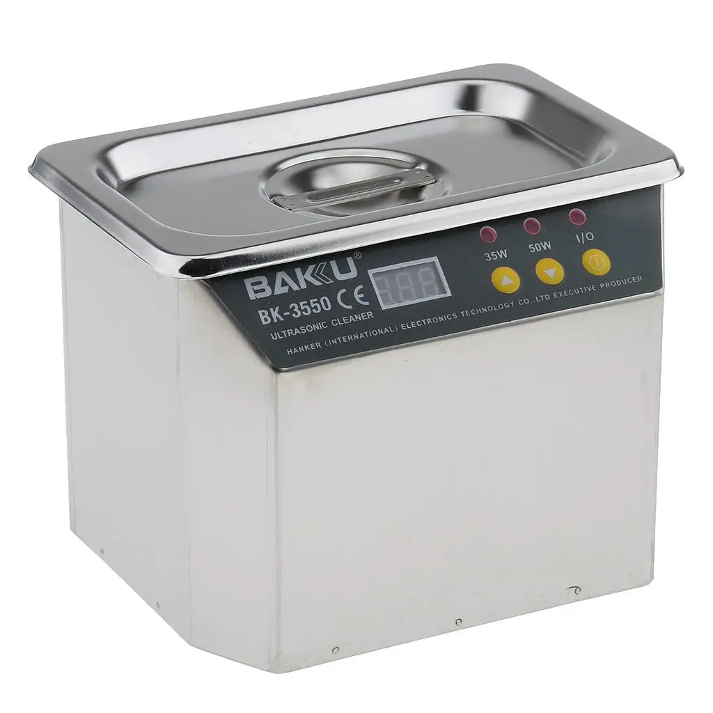 CE Approved Digital Cleaner Cleaning Machine for Jewelry Watch Electronic Parts - 40KHz 35/50W