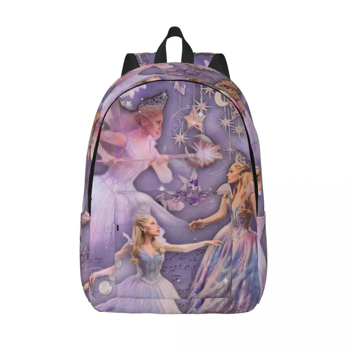 Wicked For Good Glinda Backpack for Preschool Primary School Student Princess Bookbag Boy Girl Kids Daypack with Pocket