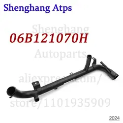 Upper Engine Coolant Return Pipe Inlet Water Hose For Audi A4 B6/B7 2000-2008 1.8T,Seat Exeo 1.6 2009-2010 06B121070H 06B121070E