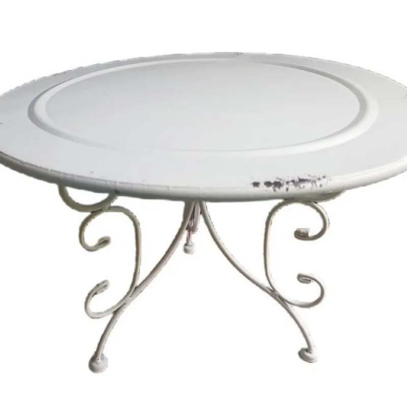 

Villa courtyard wrought iron mini flower stool B & B balcony raised frame garden groceries