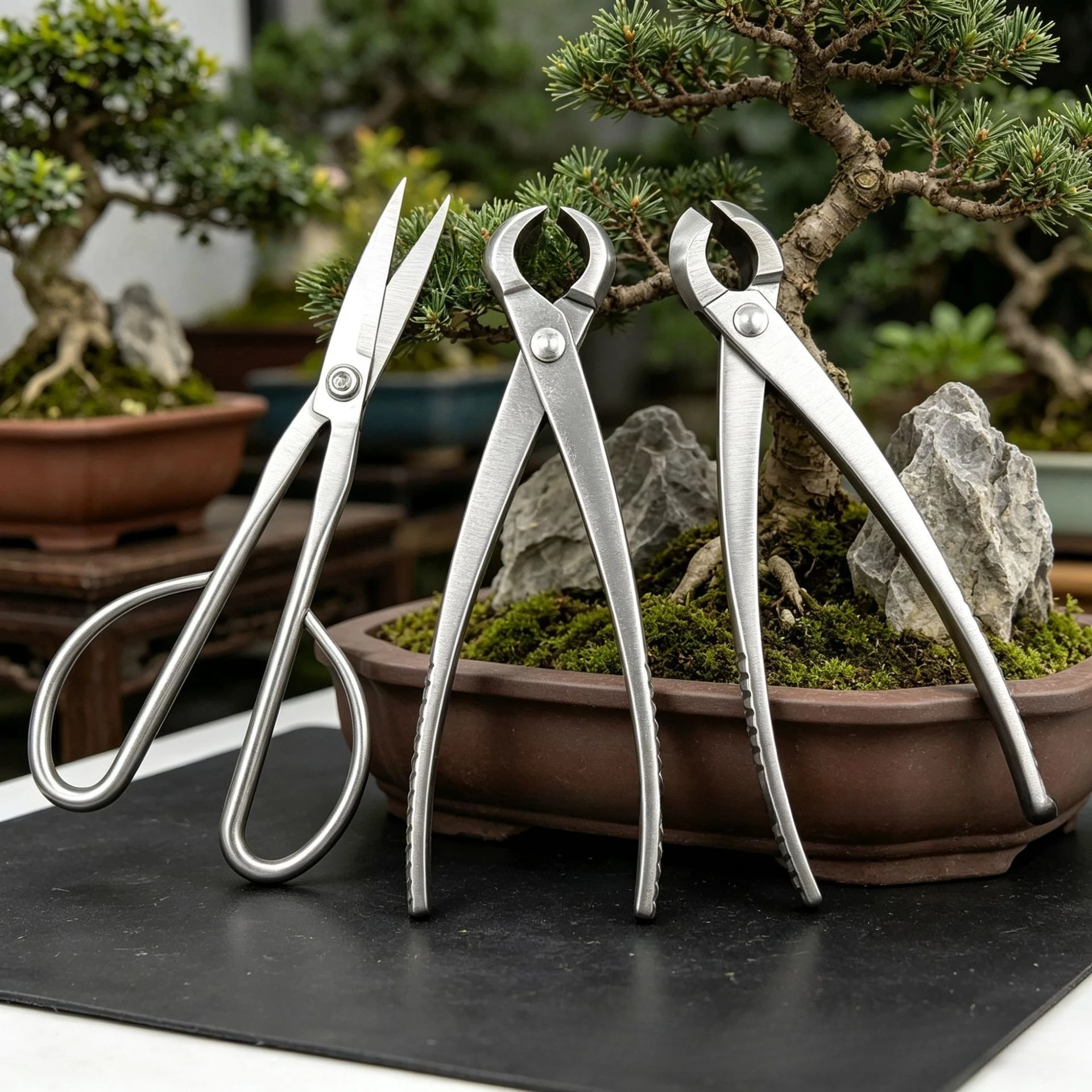 Stainless Steel Thick Branch Shears, Sharp Horticultural Shears & Bonsai Tools – SIX Models of Bonsai Shears Available