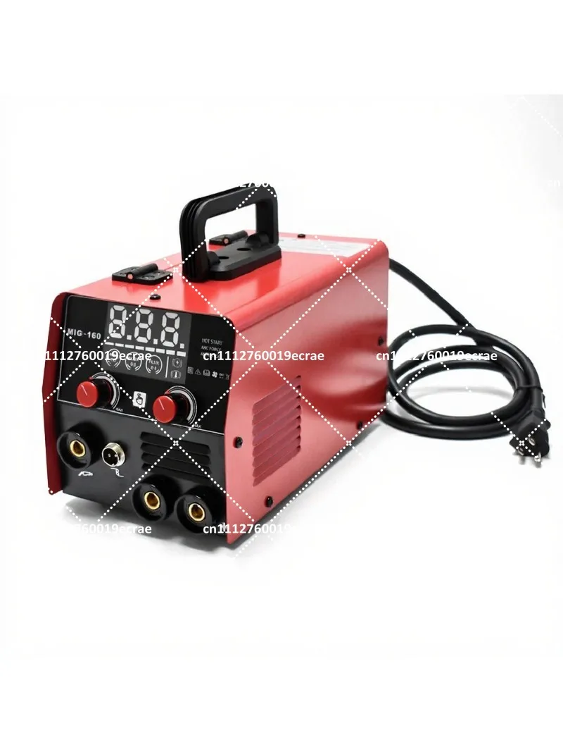 220V 3-in-1 MIG Welding Machine Gasless Handheld Welder with 0.8mm Solid Wire for Stainless Steel