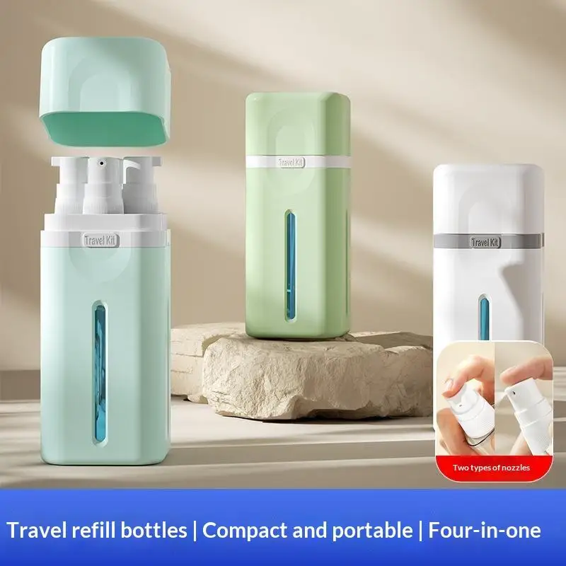 【b】-frasco-dispensador-de-viagem-4-em-1-recarregavel-A-prova-de-vazamentos-portatil-para-viagens-de-negocios-ferias-e-atividades-ao-ar-livre
