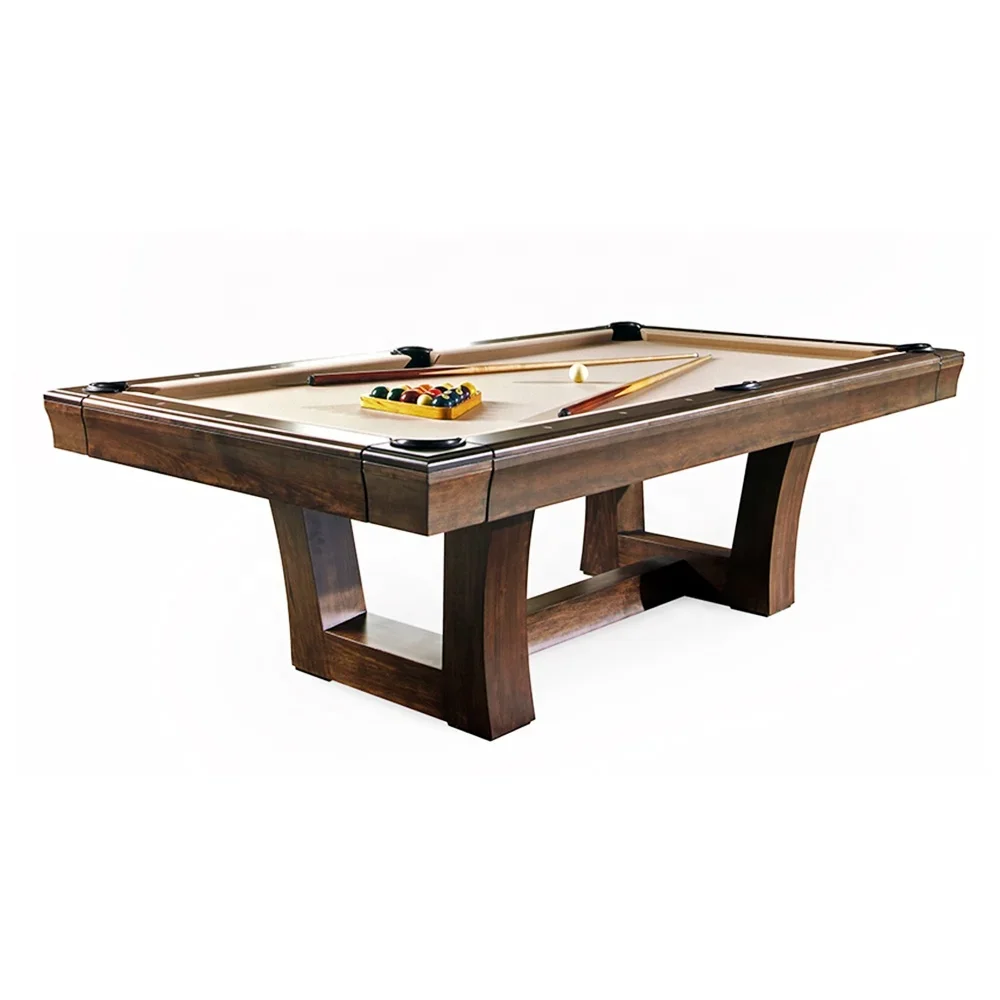 Best Quality Family Ues Modern Billiards Game Pool Table Dining Table For Sale