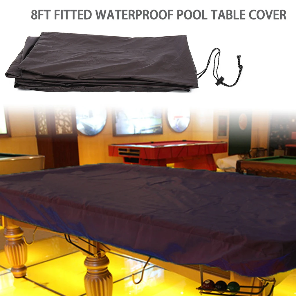 

Premium Heavy Duty Oxford Cloth Pool Table Dust Cover Exquisite Workmanship Waterproof And Dustproof