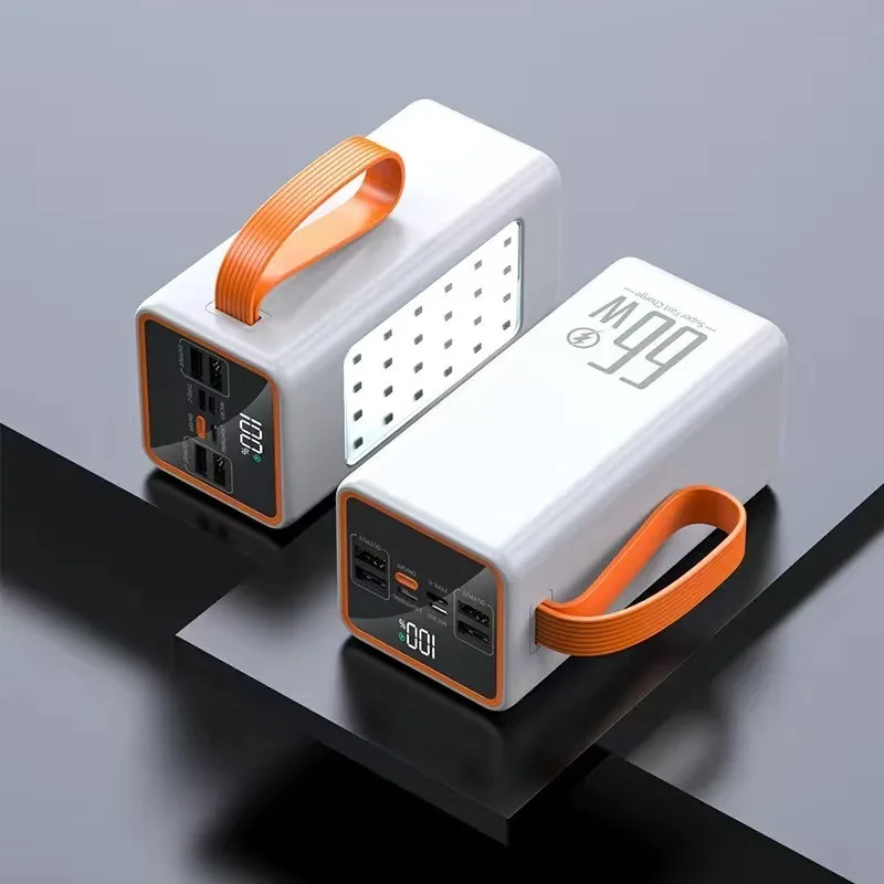 50000/160000mAh Outdoor Power Bank 100W Fast Charging Portable Mobile Charger External Battery for IPhone Android view 4