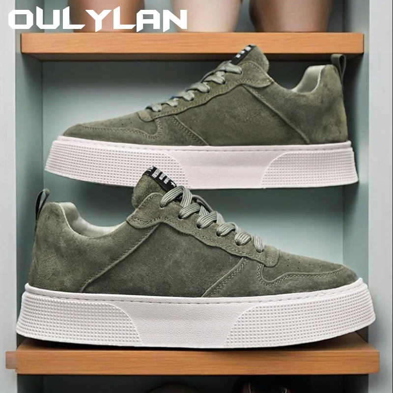 

Oulylan новые мужские кроссовки, удобные туфли на мягкой подошве, модная универсальная легкая повседневная спортивная обувь