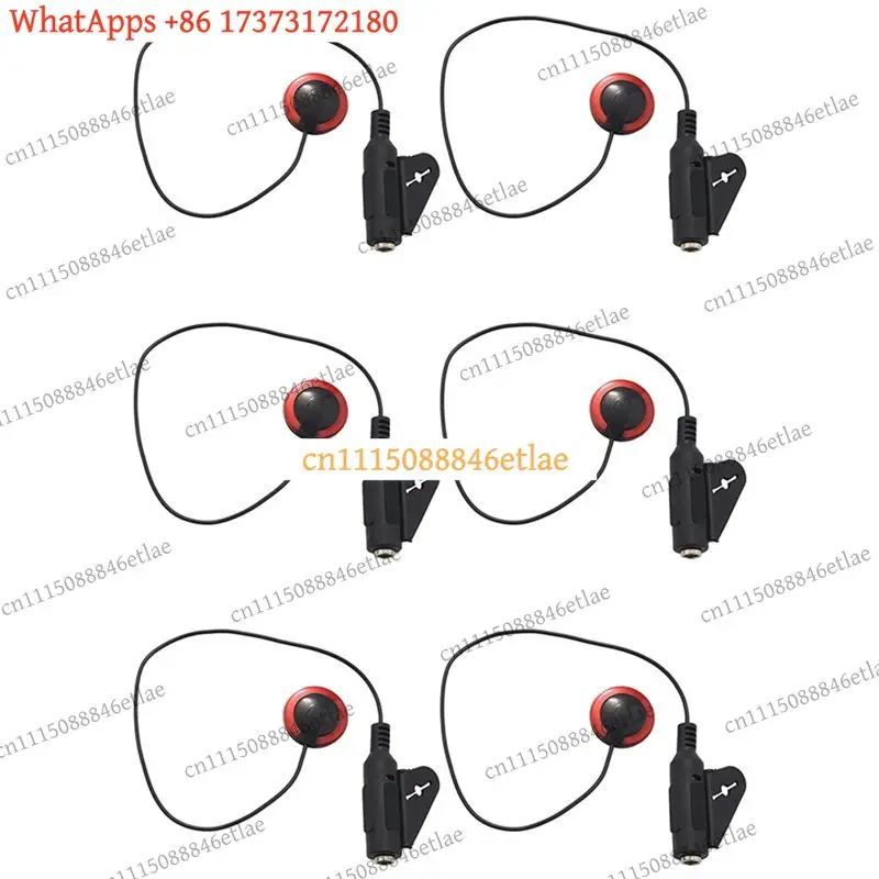 k3 6Pcs Piezo Pickup for Guitar Violin Ukulele Lead-Free Ceramic EN71-3 Certified 1MΩ Impedance 20Hz-20kHz Not Studio Mic Black