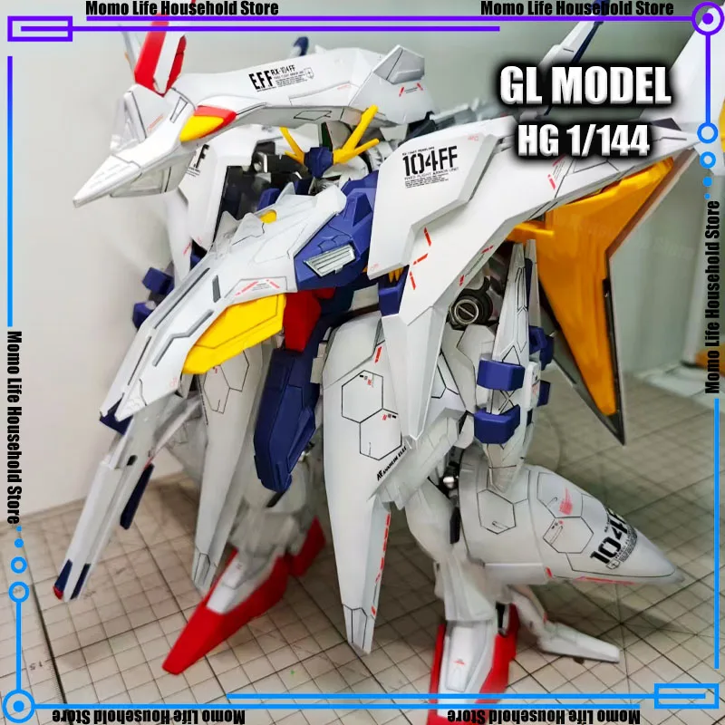 

In STock GL MODEL HG 1/144 Penelope Rx-104FF Assembly Model Kits Anime Action Figures Robot Plastic Moveable Model Gifts Toys