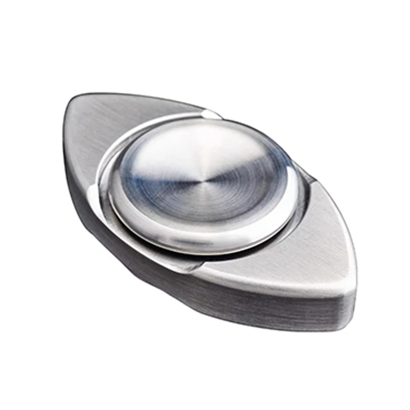 Metal Triangle EDC Fidget Spinner Stainless Steel Fingertip Gyro Hand Spinner Adults Decompression Anti Stress Relief Fidget Toy