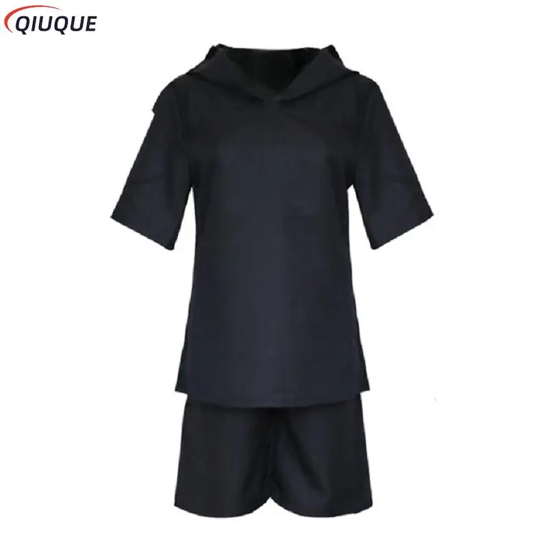 Kaneki Ken Cosplay Kostüm Hoodie Jacke Hosen Shorts komplette Set Outfits Männer Uniformen Masken Anime Comic Anzug Requisiten Zubehör