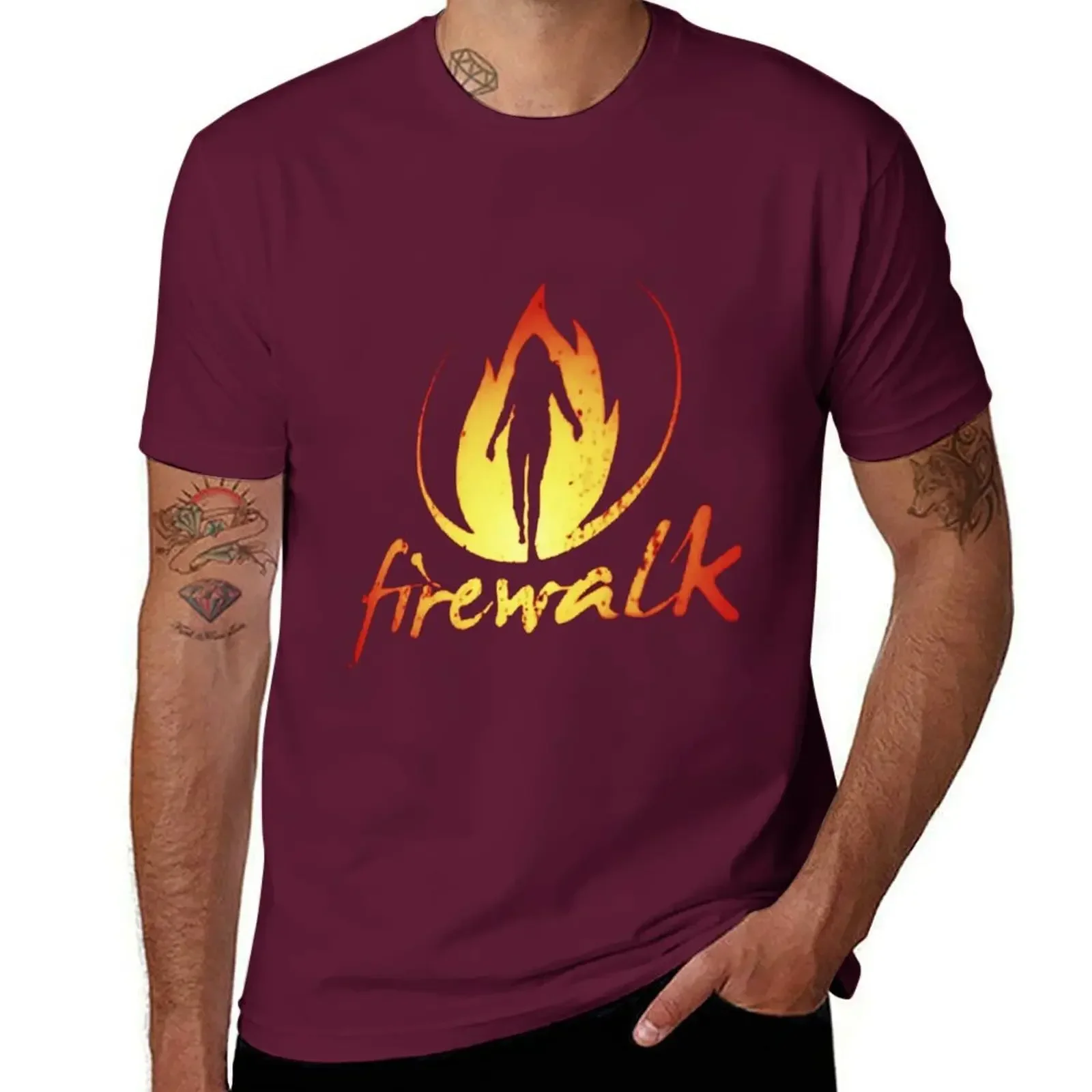 tees summer tops vintage clothes Men's t-shirt Firewalk Bandlogo Before the Life is Strange 1.5 T-Shirt heavyweight 2024