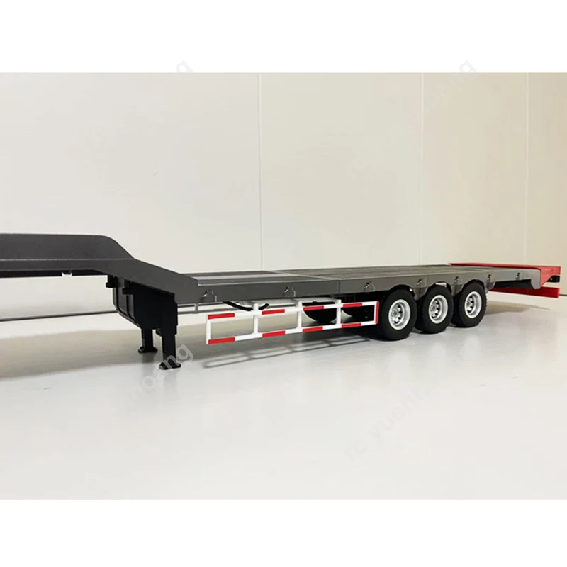 1Pair Bottom Side Bumper for Huina 501D 770S 1st/2nd Generation Trailer Plate Car Model Simulation Parts No-damage Installation