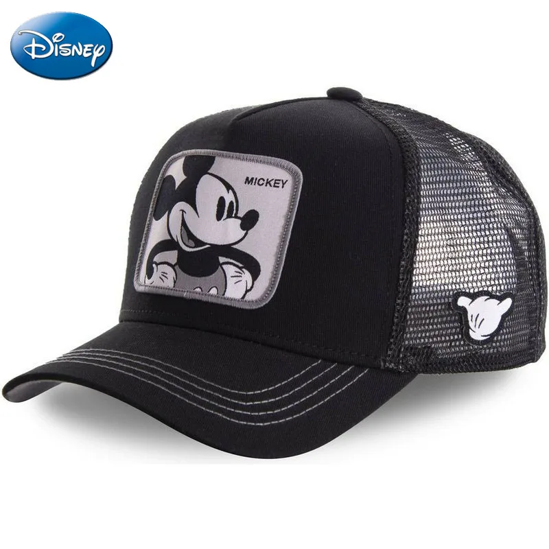 Disney Unisex Baseball Caps Cartoon Anime Mesh Baseball Caps Spring Summer Adjustable Snapback Hats Men Street Casual Sun Hats