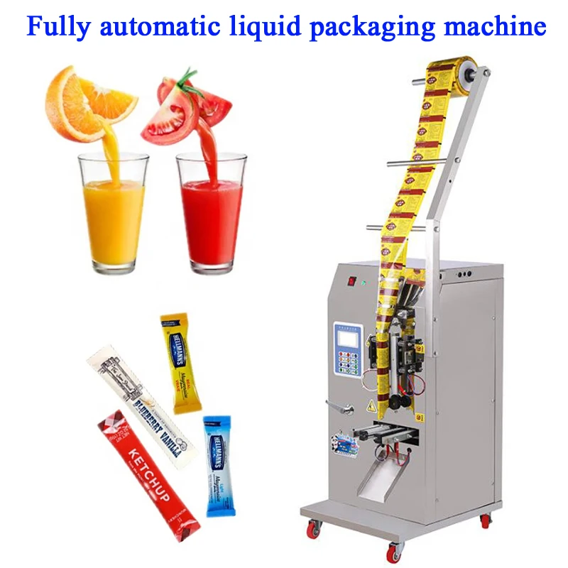 PBOBP Three-side seal Automatic Packing Machine The Liquid Food Installed Sealer Packaging Equipment Placed Packing Machine