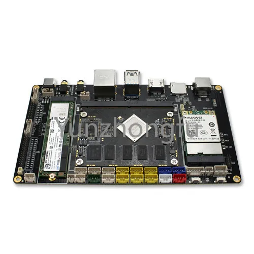 AIO-3399J Six Core 64 Bit Development Board Hongmeng Android Ubuntu Server Industrial Control PC Open Source