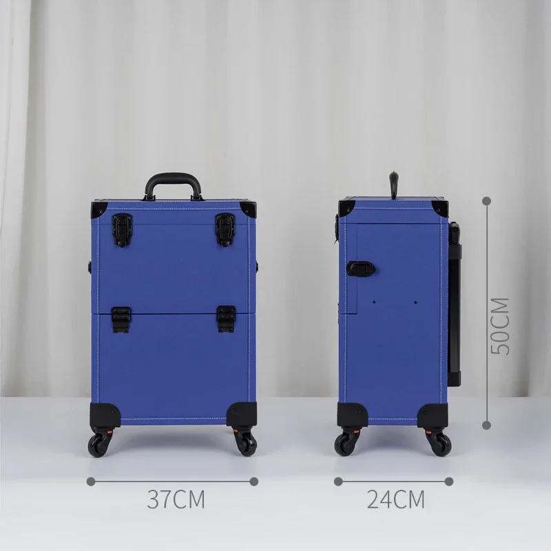 Imagem -02 - Maquiagem Artista Trolley Case Tattooist Tool Box Bagagem e Beleza Item Storage Box Profissional