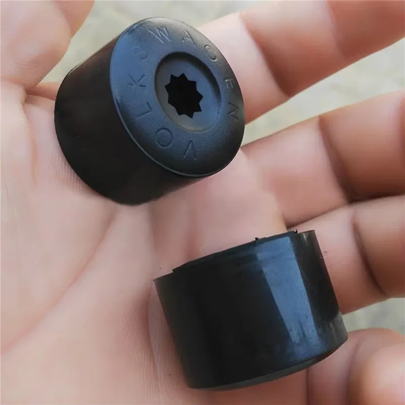 Car 17mm Wheel Lug Nut Bolt Cover for VW Volkswagen Phaeton Lupo EOS Caddy Golf MK5 GTI Skoda Tyre Screws Wheel Nut Covers Cap