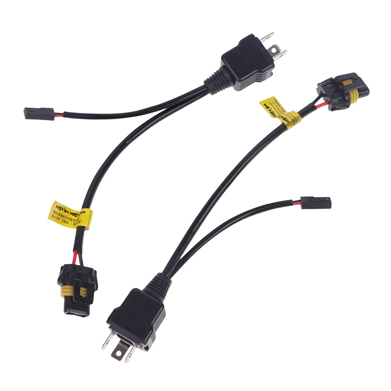 

2pcs H4 Relay Wireharness For H4 Bulb Upgrade Bi LED&Xenon Projector Lense Car Light Accessories H4 Xenon Lamp Wire Group