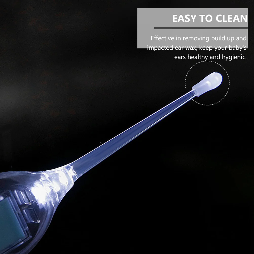 

4 Pcs Visual Ear Pick Wax Cleaner Spoon Cleanser Supplies Visible