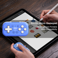 8Bitdo Micro Gamepad Bluetooth-compatible Mini Game Console Designed for 2D Games Handheld Console for OS/Android/PC