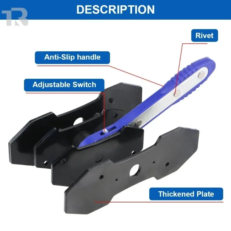 General Motors Disc Brake Repair Tool with Caliper Ratchet and Brake Cylinder Adjustment - Durable and Reliable