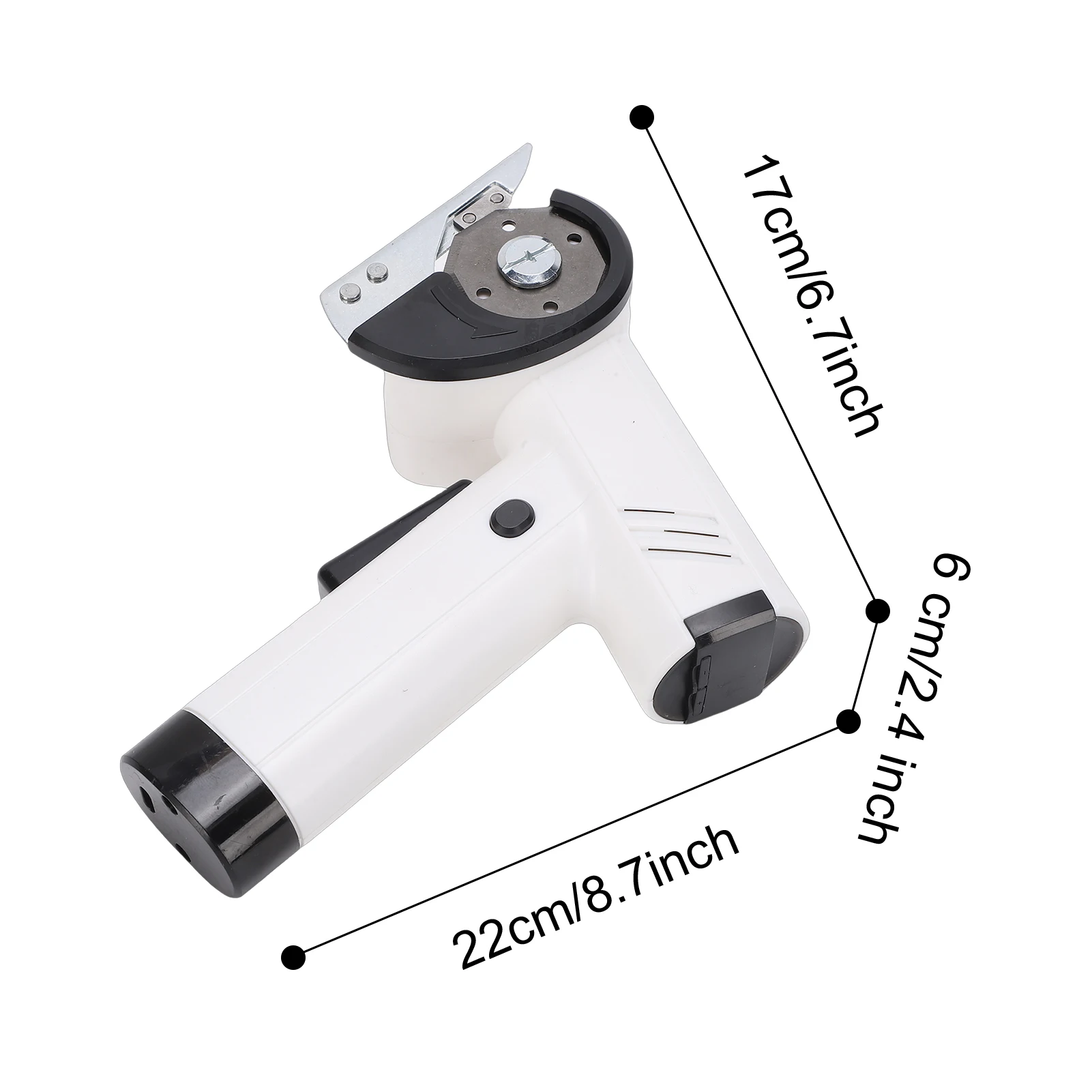 Cortador de tecido elétrico eficiente aparador de couro sem fio cortador de faca redonda 4 velocidades recarregável máquina de corte de papel para artesanato