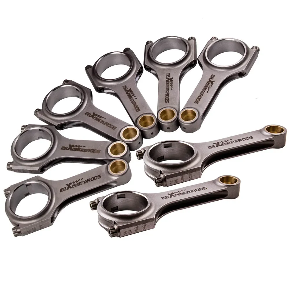 

MaXpeedingrods 153mm 5/16" Forged Connecting Rods For Mercedes Benz 4.0L V8 M177/M178 ARP 2000 Bolts