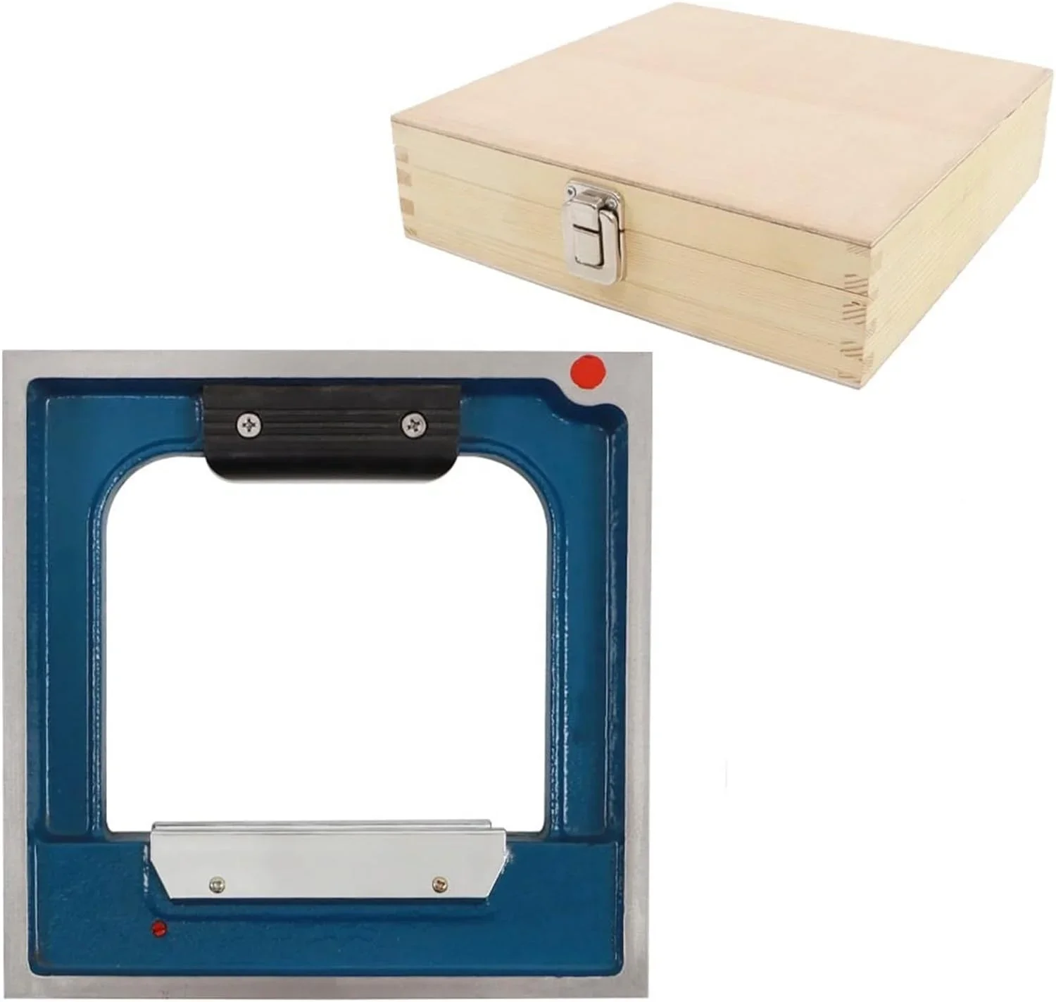 Germany Market Reading 0.02mm 0.05mm Vernier Calipers Square Shape Level 150/200/300MM Frame Blue Level Bubble Procession Blue