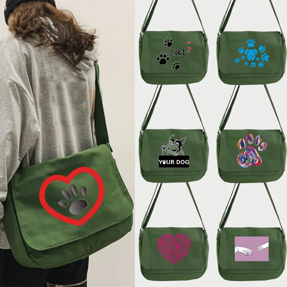 bolsa-feminina-transversal-2026-de-lona-com-estampa-de-pegadas-bolsa-de-ombro-para-escola-e-viagem-bolsa-portatil-de-grande-capacidade