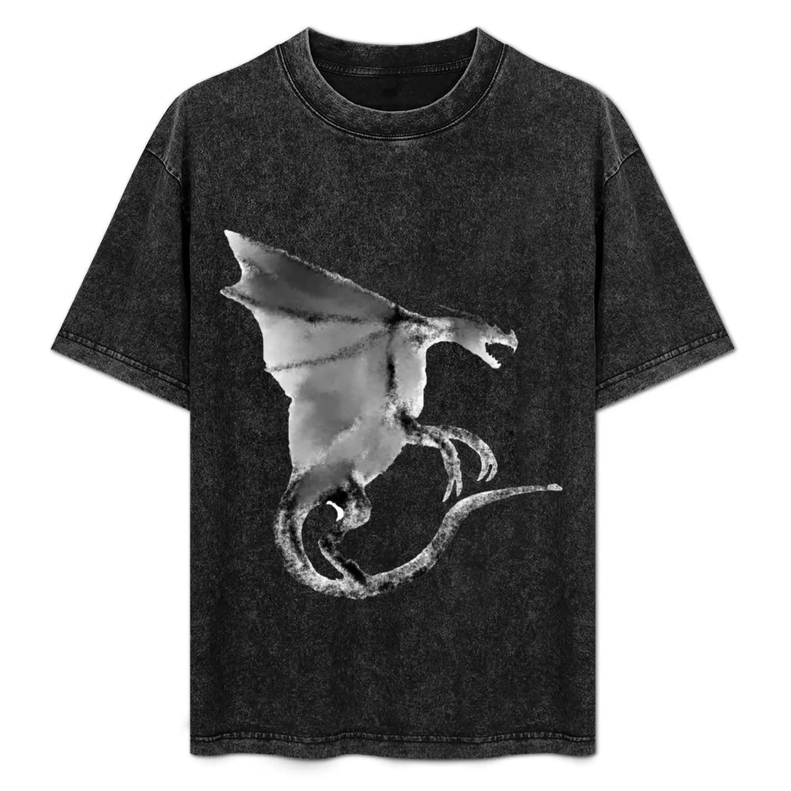 

Shadow Dragon T-Shirt Big and Tall Casual T-Shirt